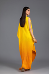 Shaded Yellow Kaftan Dress
