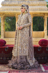 Tulle Net Tunic with Tiered Lehenga and Tulle Dupatta/Red Jamawar Dupatta