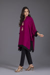 Magenta Box Tunic with Cropped Trouser